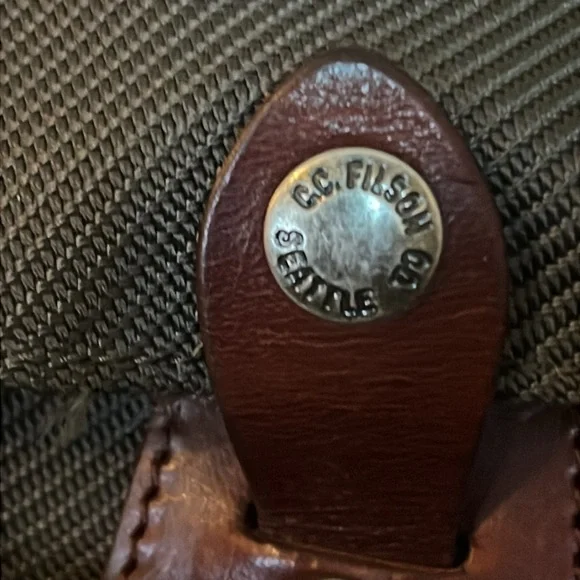 Filson Rucksack messenger bag